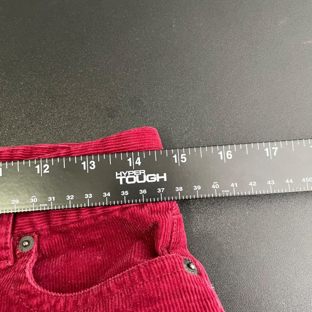 J.Crew Women's Size 0R Red Corduroy Bootcut Pants - Picture 3 of 14